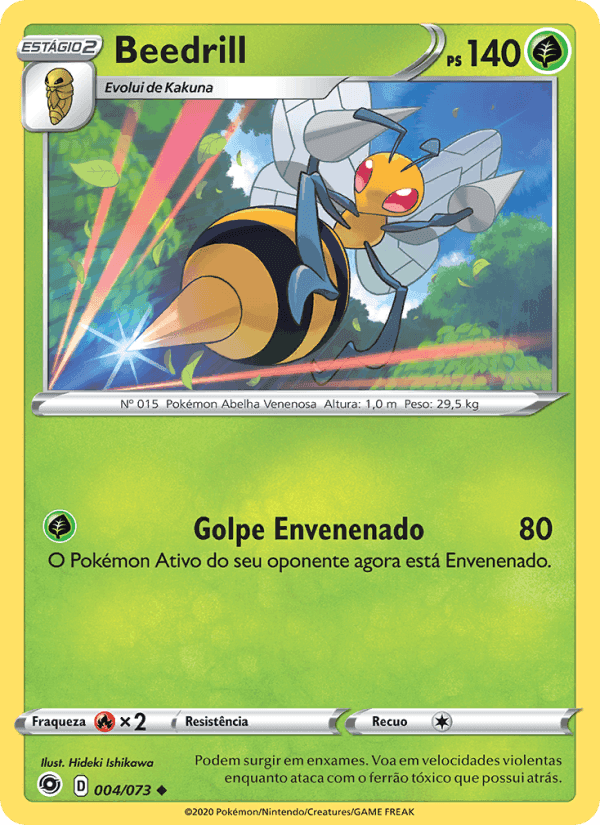 Beedrill, carte 4 de Caminho do Campeão