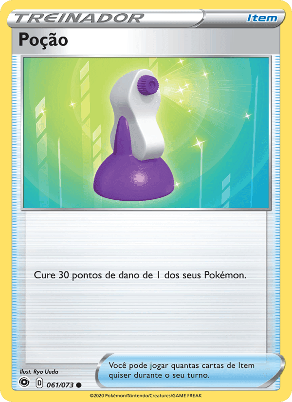 Poção, card 61 from Caminho do Campeão