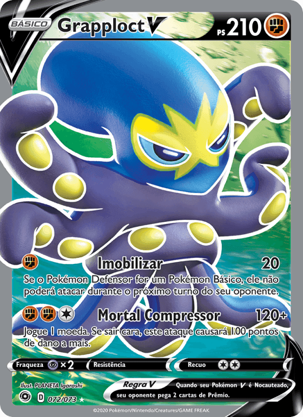 Grapploct V, card 72 from Caminho do Campeão