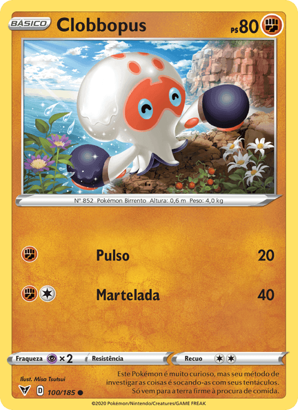 Clobbopus, carta 100 de Voltagem Vívida