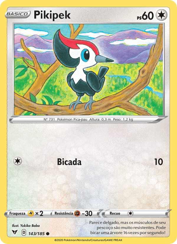 Pikipek, card 143 from Voltagem Vívida