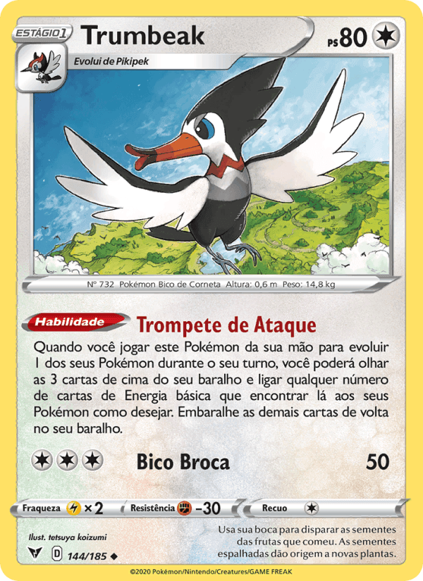 Trumbeak, carta 144 de Voltagem Vívida