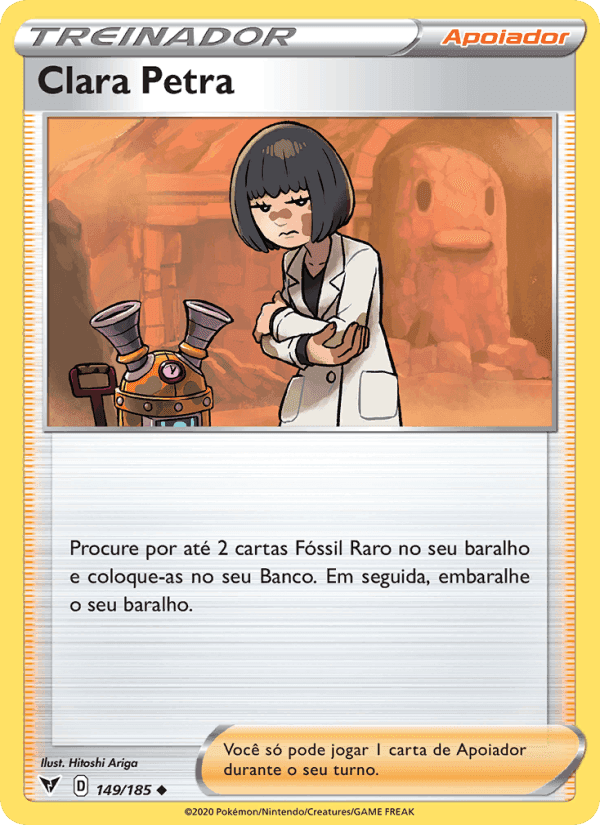 Clara Petra, carta 149 de Voltagem Vívida