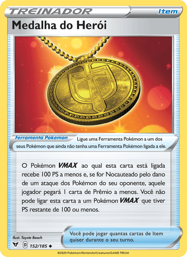 Medalha do Herói, carta 152 de Voltagem Vívida