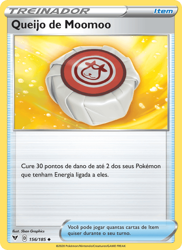 Queijo de Moomoo, carta 156 de Voltagem Vívida