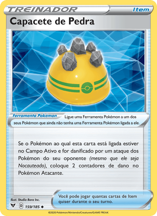 Capacete de Pedra, card 159 from Voltagem Vívida