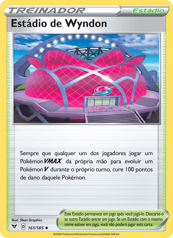 Estádio de Wyndon, carta 161 de Voltagem Vívida
