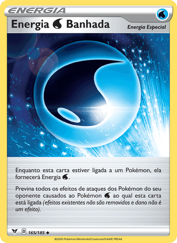 Energia Water Banhada, carta 165 de Voltagem Vívida