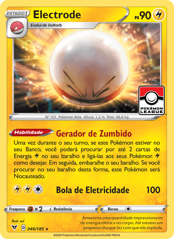 Electrode, carte 46 de Voltagem Vívida