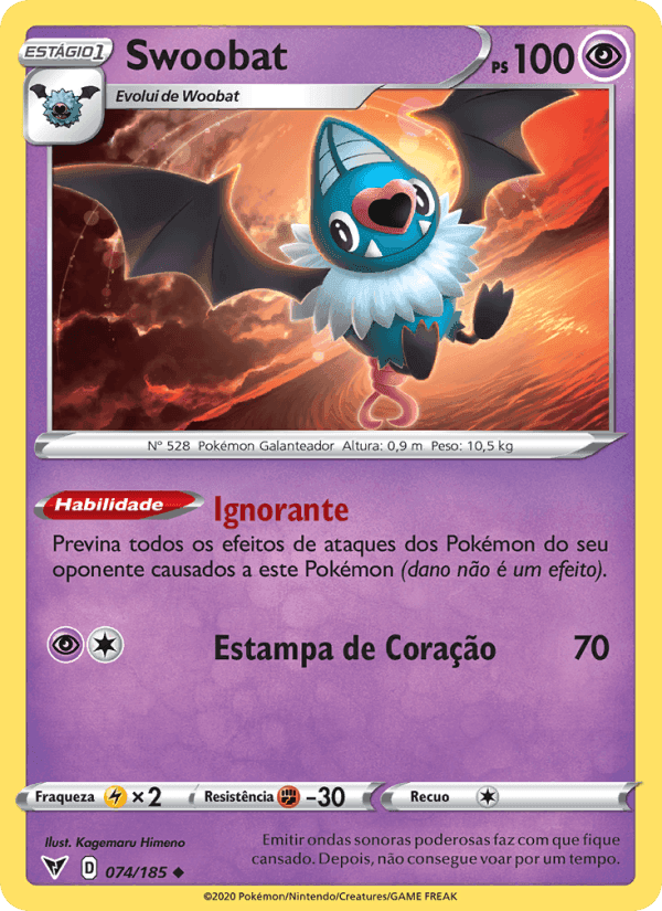 Swoobat, carta 74 de Voltagem Vívida