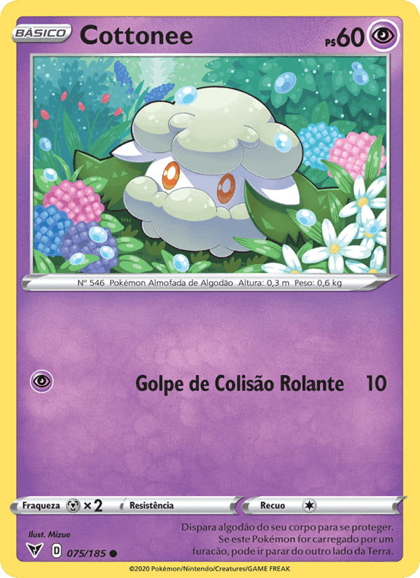 Cottonee, carta 75 de Voltagem Vívida