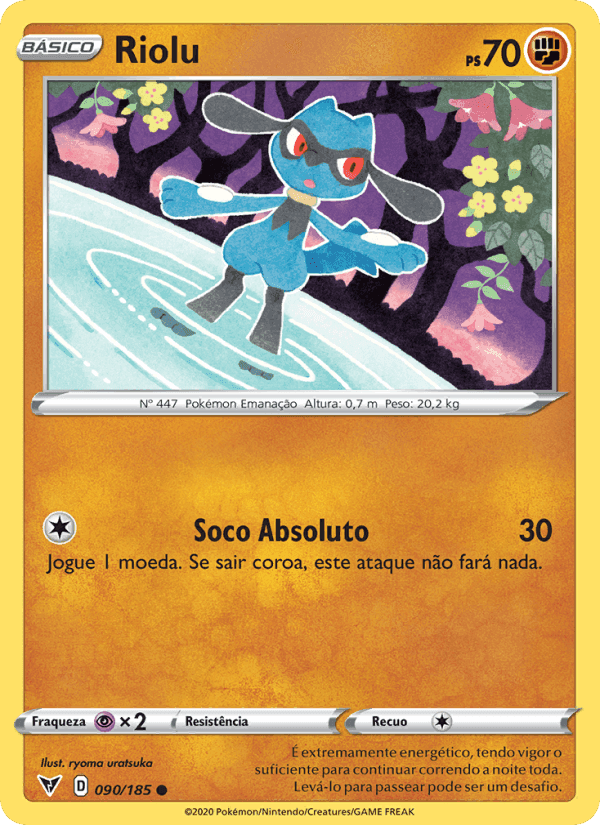 Riolu, carta 90 de Voltagem Vívida