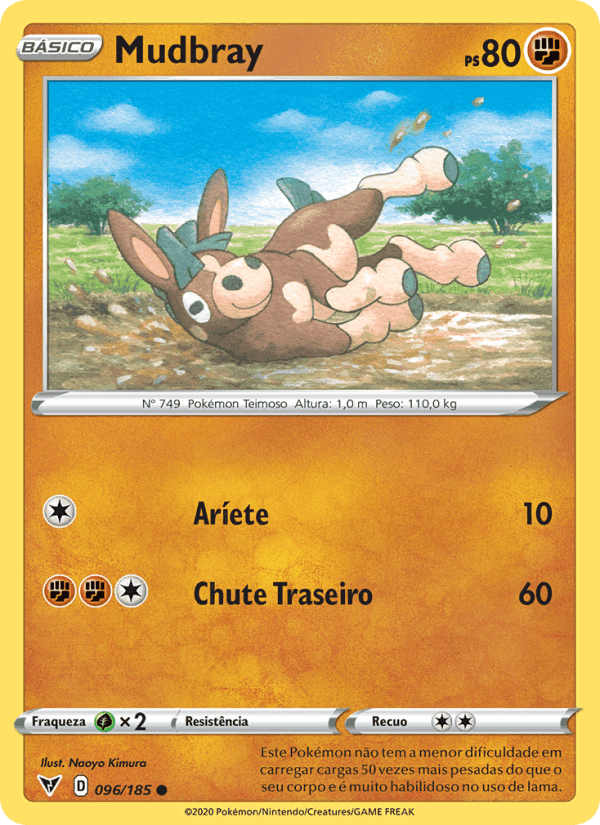 Mudbray, carta 96 de Voltagem Vívida