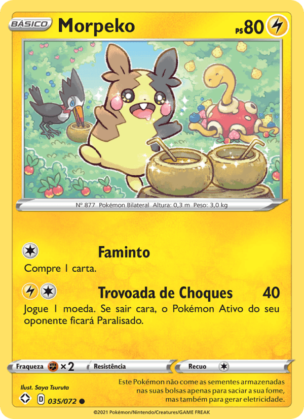 Morpeko, carte 35 de Destinos Brilhantes