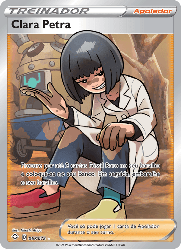 Clara Petra, card 67 from Destinos Brilhantes 