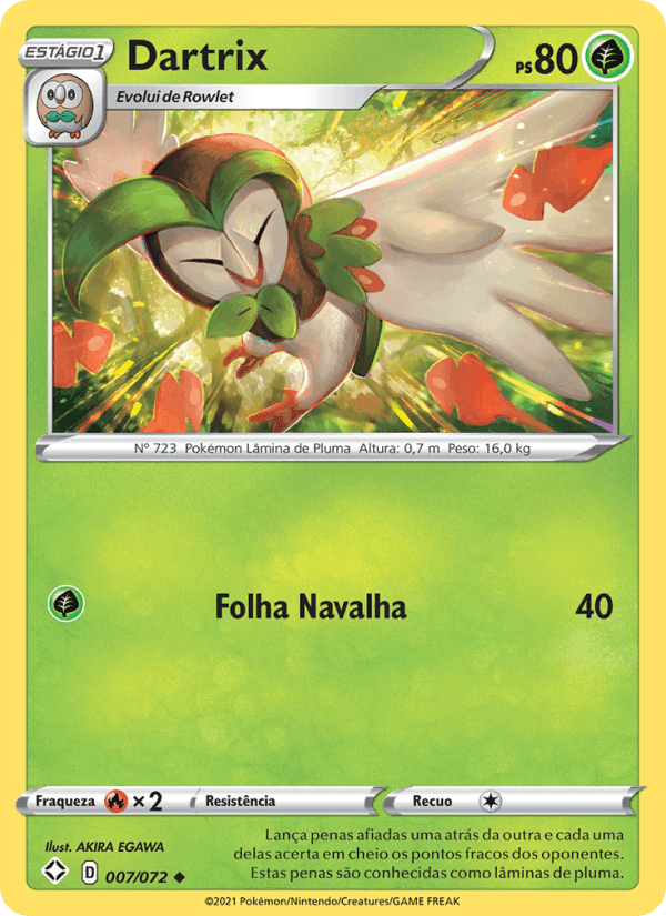 Dartrix, carta 7 de Destinos Brilhantes 