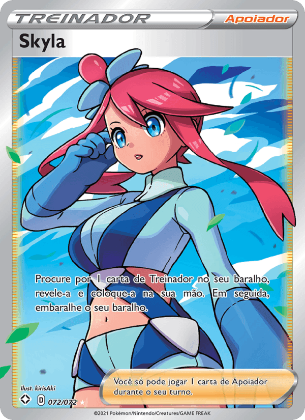 Skyla, carta 72 de Destinos Brilhantes