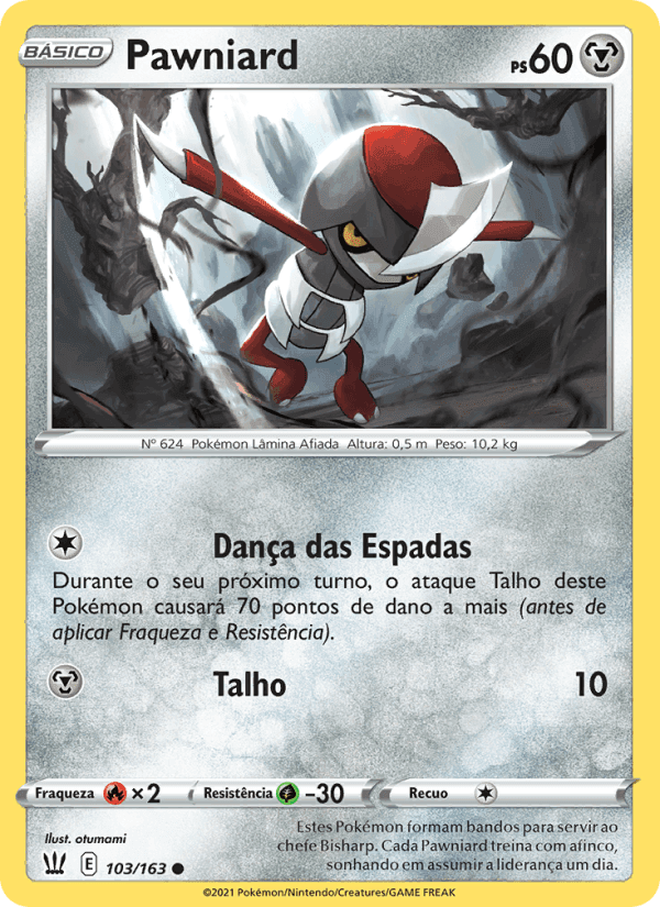 Pawniard, card 103 from Estilos de Batalha