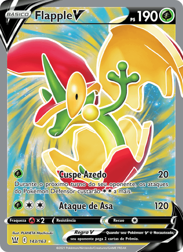Flapple V, carta 143 de Estilos de Batalha