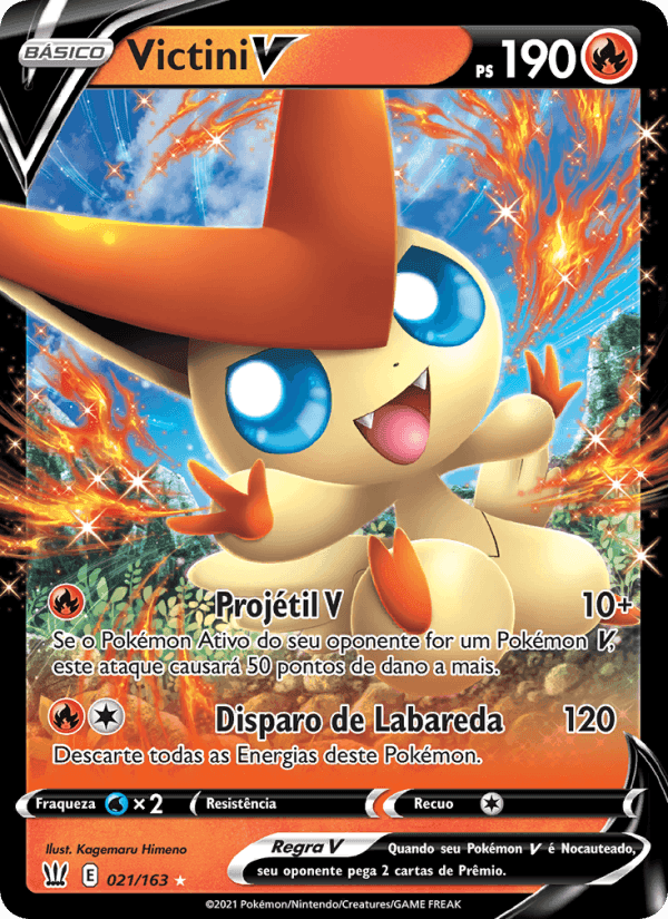 Victini V, carte 21 de Estilos de Batalha