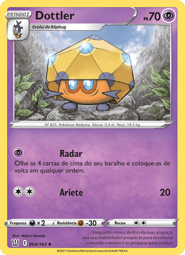 Dottler, carta 64 de Estilos de Batalha