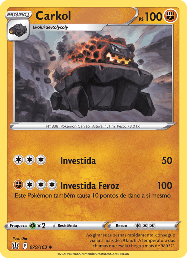 Carkol, carta 79 de Estilos de Batalha