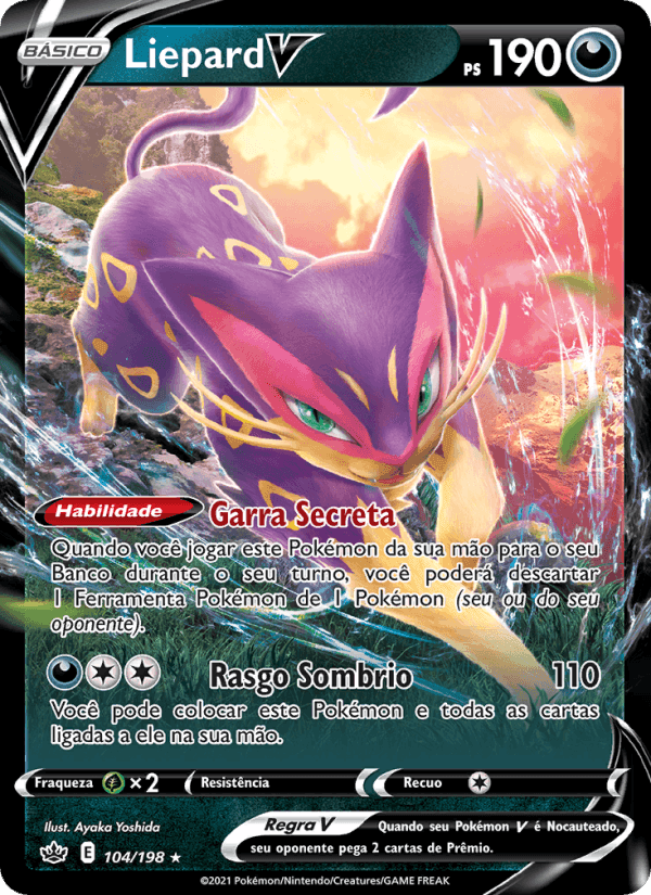 Liepard V, carta 104 de Reinado Arrepiante
