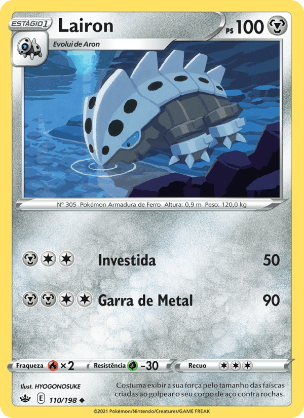 Lairon, carta 110 de Reinado Arrepiante