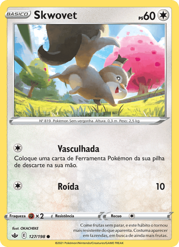 Skwovet, carta 127 de Reinado Arrepiante