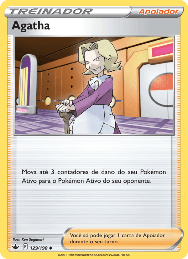 Agatha, card 129 from Reinado Arrepiante