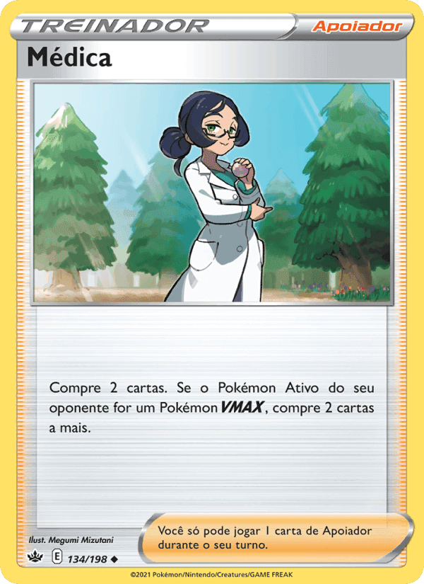 Médica, card 134 from Reinado Arrepiante