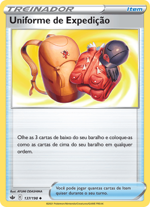 Uniforme de Expedição, carta 137 de Reinado Arrepiante