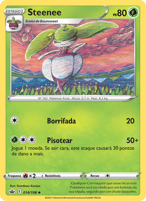 Steenee, carte 14 de Reinado Arrepiante