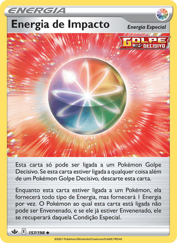 Energia de Impacto, carta 157 de Reinado Arrepiante