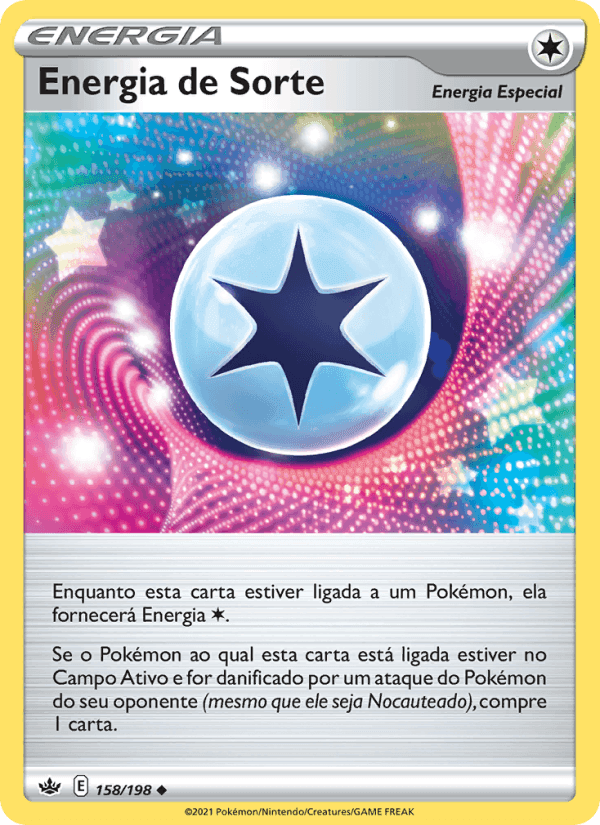 Energia de Sorte, card 158 from Reinado Arrepiante