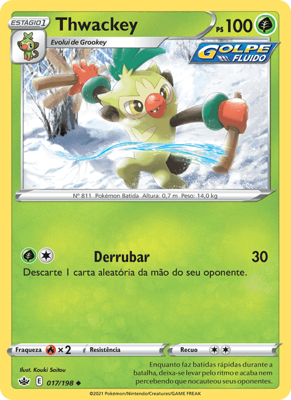 Thwackey, carta 17 di Reinado Arrepiante