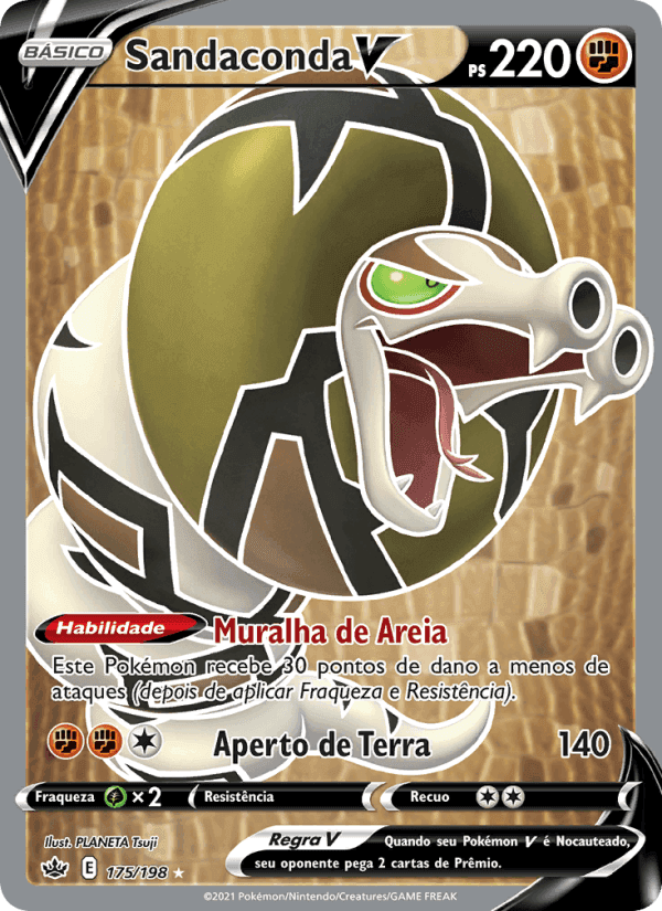 Sandaconda V, carta 175 de Reinado Arrepiante