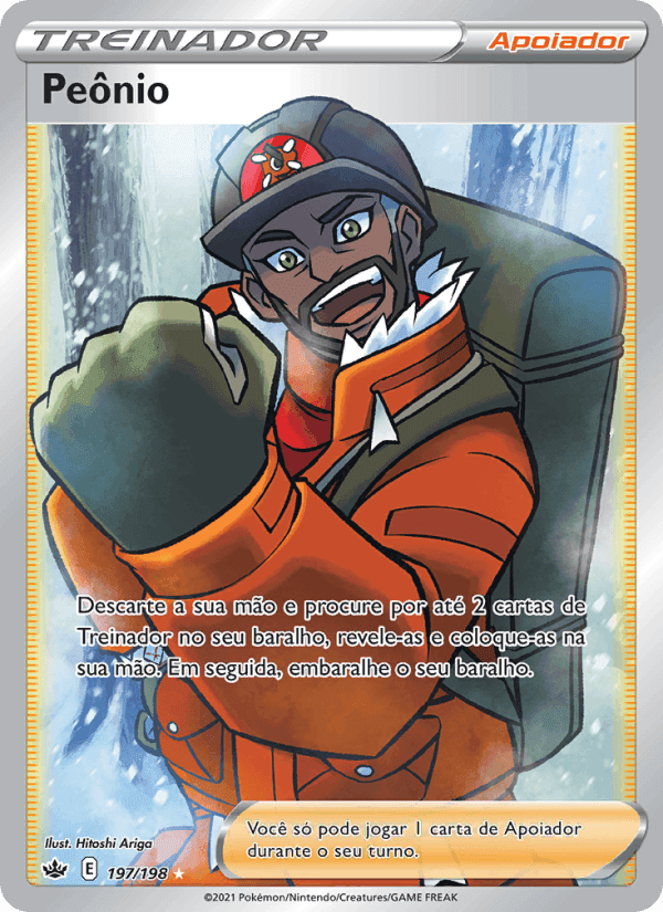 Peônio, card 197 from Reinado Arrepiante