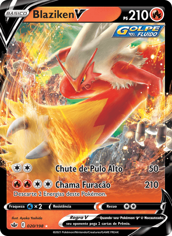 Blaziken V, carta 20 di Reinado Arrepiante