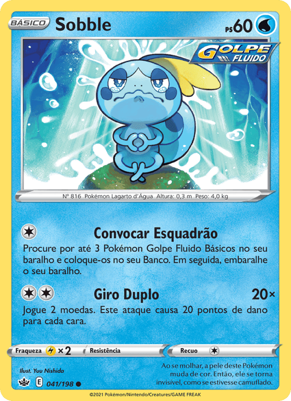 Sobble, carta 41 de Reinado Arrepiante