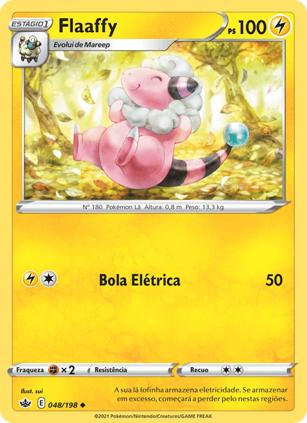 Flaaffy, carte 48 de Reinado Arrepiante