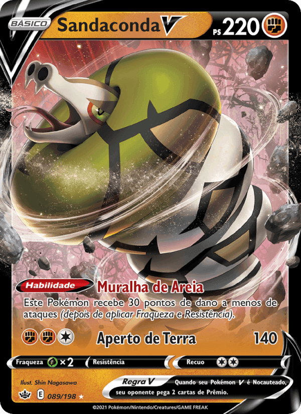 Sandaconda V, carta 89 de Reinado Arrepiante