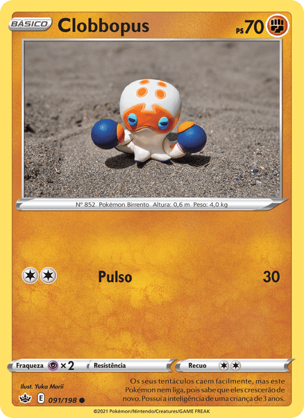 Clobbopus, carta 91 de Reinado Arrepiante