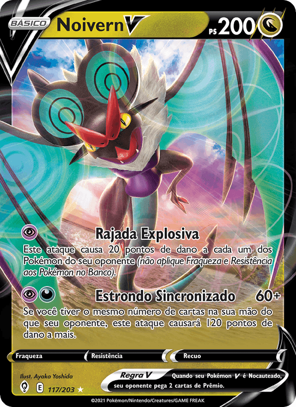 Noivern V, carta 117 de Céus em Evolução