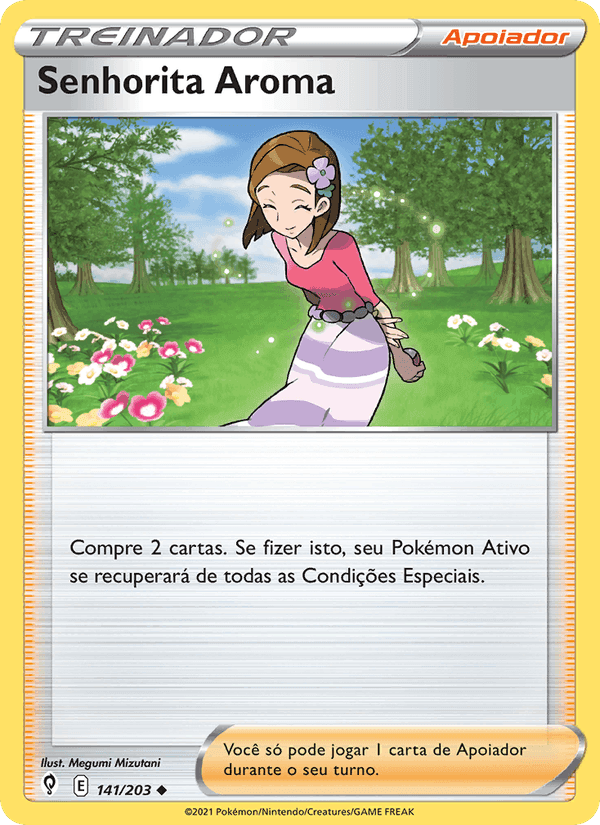 Senhorita Aroma, card 141 from Céus em Evolução