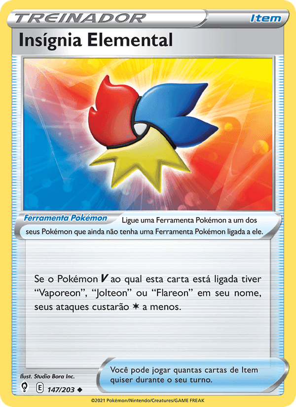 Insígnia Elemental, carta 147 de Céus em Evolução