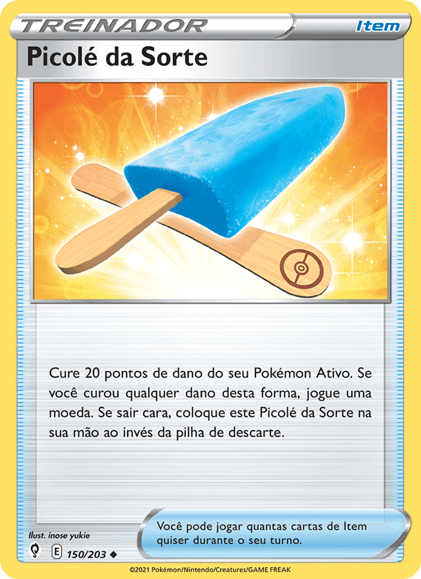 Picolé da Sorte, card 150 from Céus em Evolução