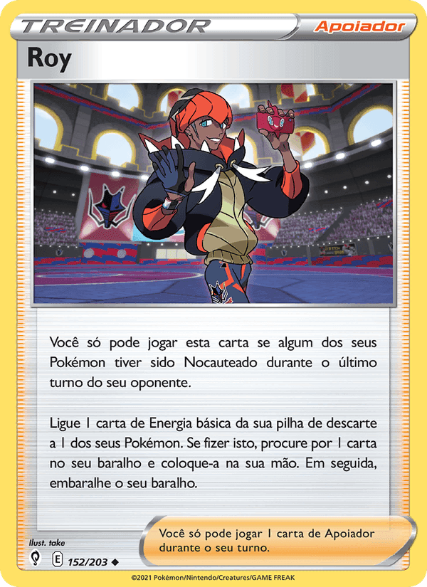 Roy, carta 152 de Céus em Evolução