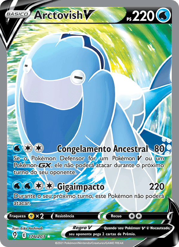 Arctovish V, carta 176 de Céus em Evolução