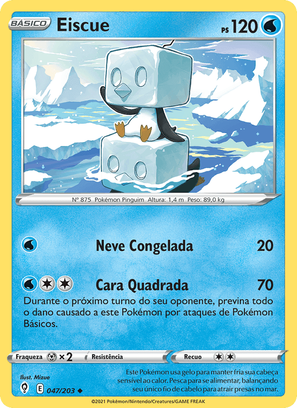 Eiscue, carta 47 de Céus em Evolução